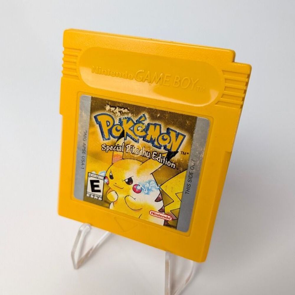 Pokémon Yellow - Authentic and Tested - GB